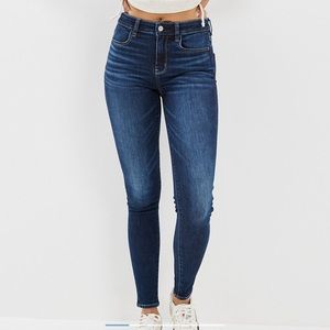 Womens American eagle next level stretch high rise jeggings regular size 6